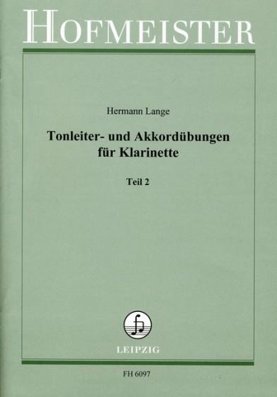 Tonleiter- und Akkordübungen für Klarinette